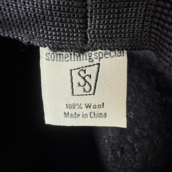 Something Special 100% Wool Black Hat with Gold Colored Beads main image 7